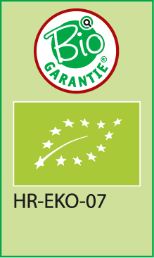 Bio Garantie with EU organic logo